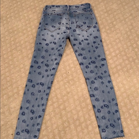 Aqua Animal Print Jeans - Picture 5 of 5